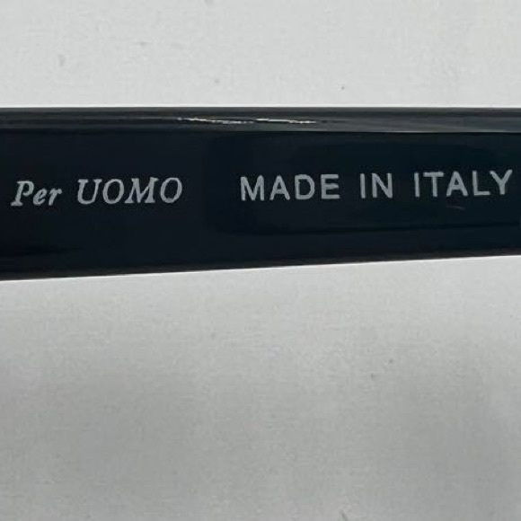 Per Uomo CS1082 Black Oval Sunglasses Frames - Picture 5 of 6